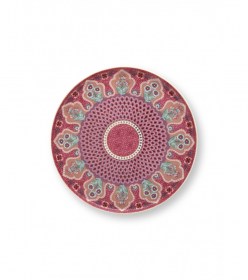 mini-cake-tray-flower-festival-scallop-deco-dark-pink-21cm 1